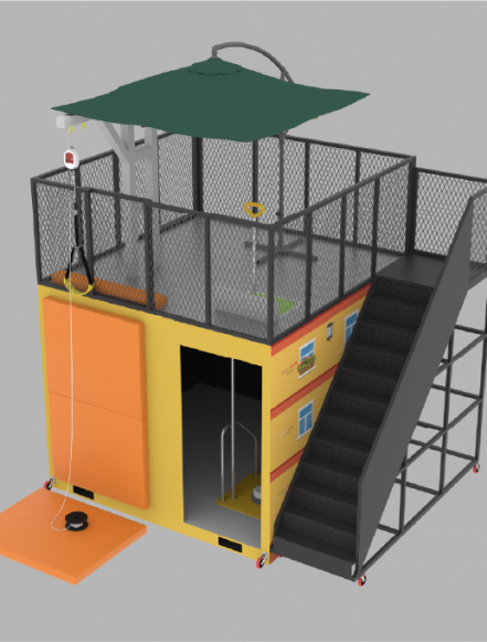 종합피난기구 체험